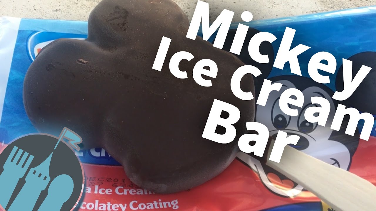 The Mickey Premium Ice Cream Bar!