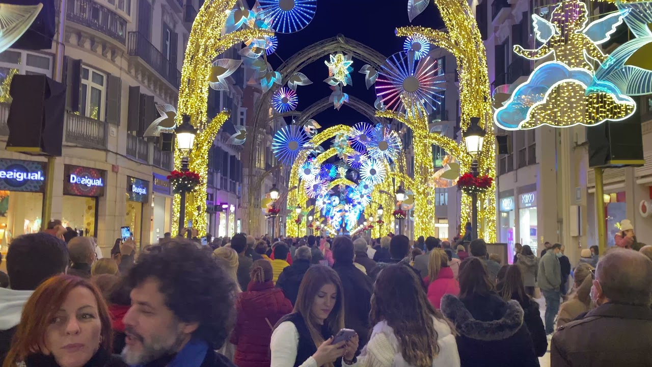 Luces navidad Malaga 2021