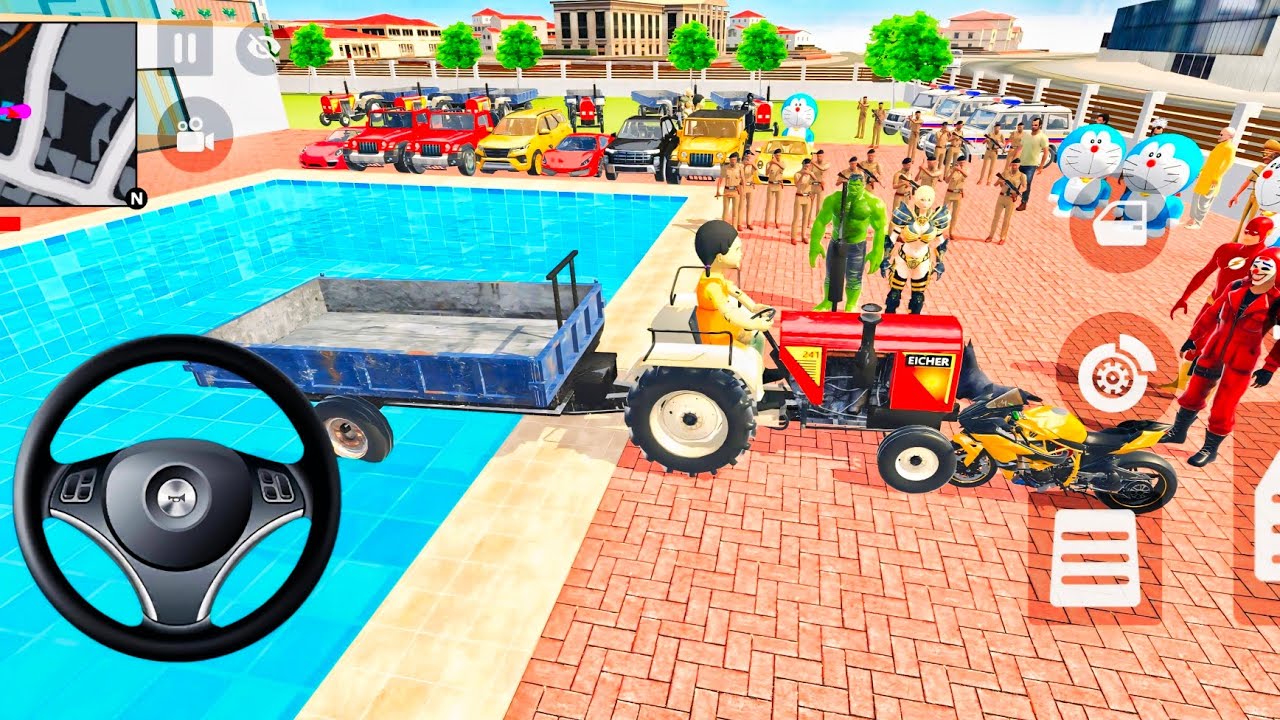 Franklin Ordered a Game Doll and Drives a Tractor 😱🚨 | Indian Thipt Auto 🇮🇳🔥 | Android GamePlay