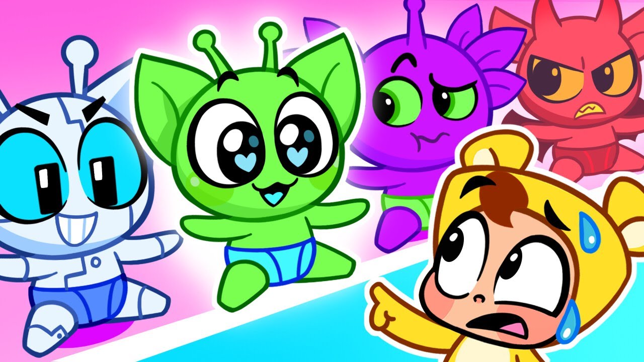 ¿Dónde Está el Bebé Alienígena? 👽 Cuentos del Bebé Alienígena 🛸 Historias Divertidas para Niños