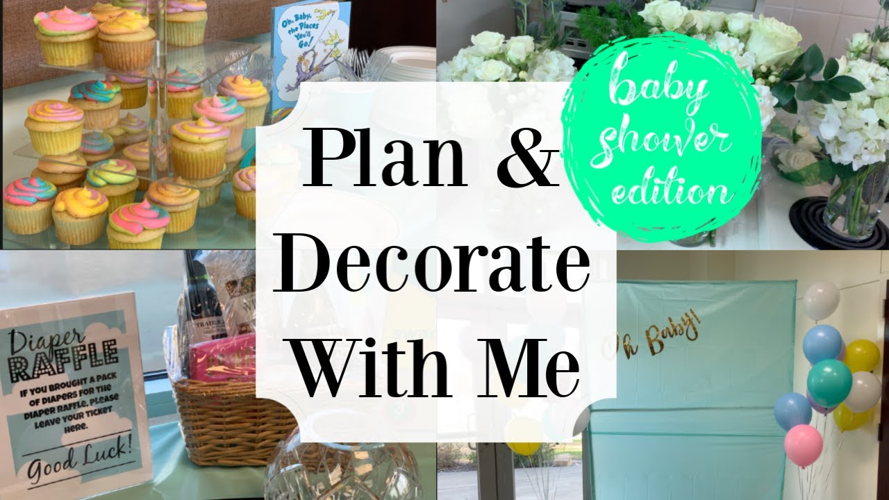Oh The Places You'll Go Baby Shower | Plan With Me