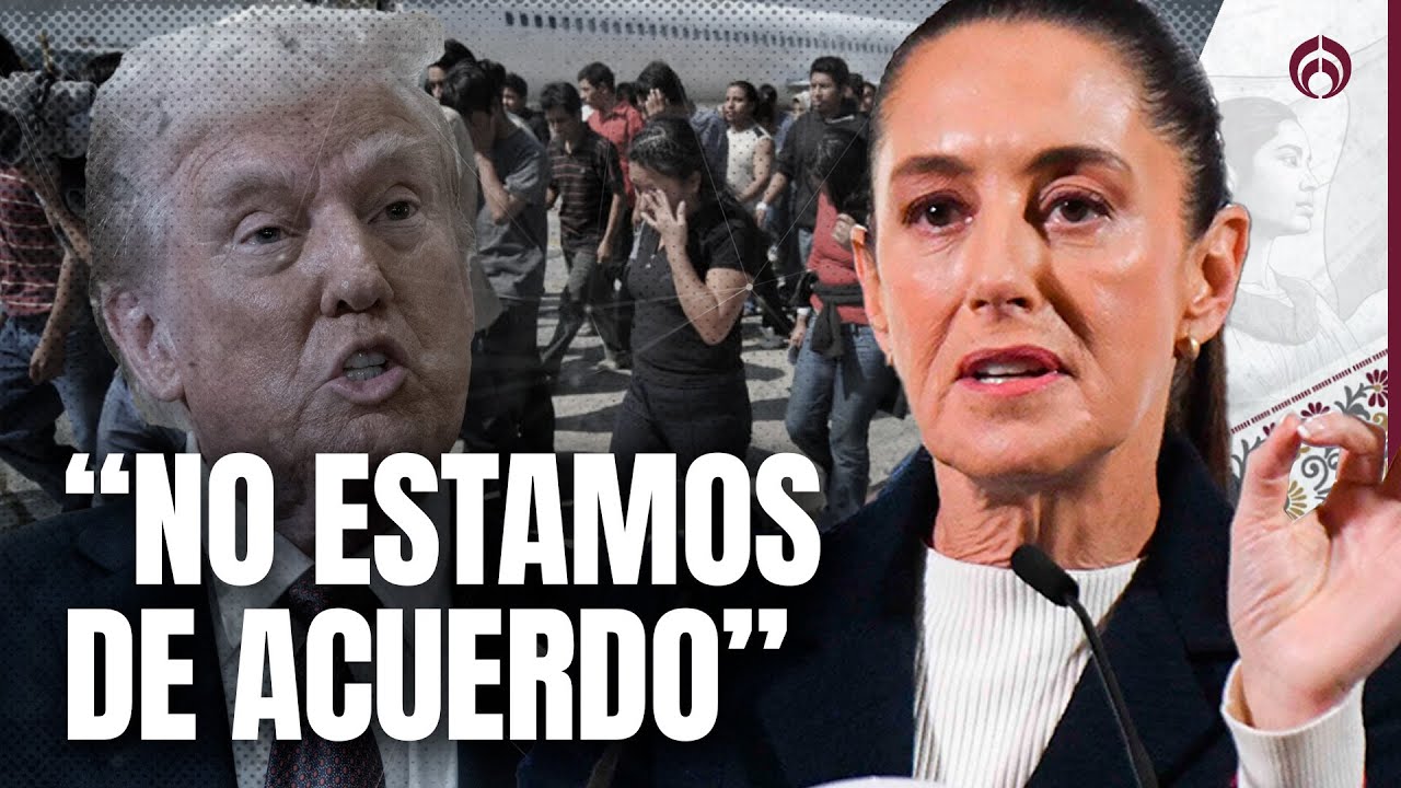 Claudia Sheinbaum reprueba inversión de Donald Trump para deportaciones de migrantes