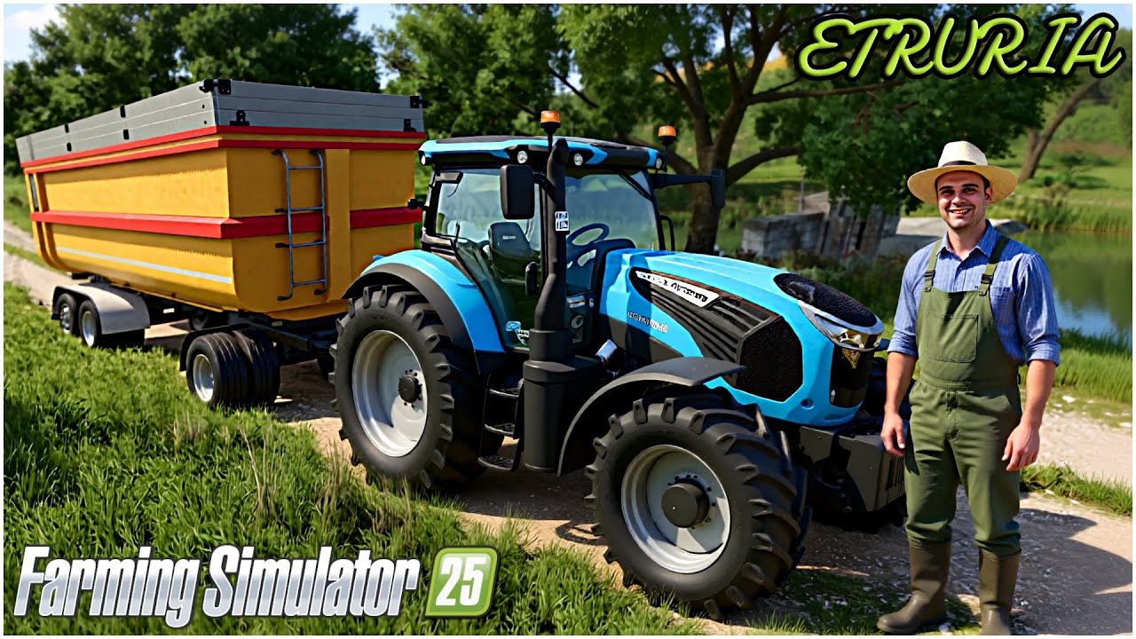 ETRURIA FS25 #58 - CASSONE VIBERTI 25R4N DA 45 MILA LITRI PER IL SORGO - GAMEPLAY ITA