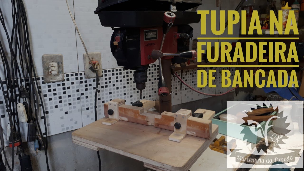 Tupia na furadeira