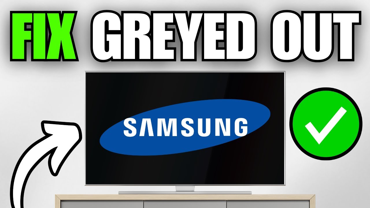 Как исправить серое изображение на телевизоре Samsung и сбросить настройки