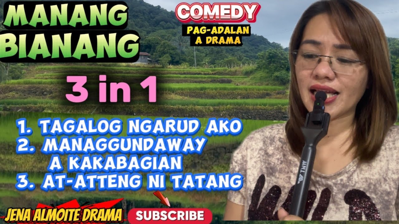 3 in 1 Manang Bianang Drama/ JENA ALMOITE DRAMA/ Oldies but goodies/ Comwdy Pag-adalan a drama