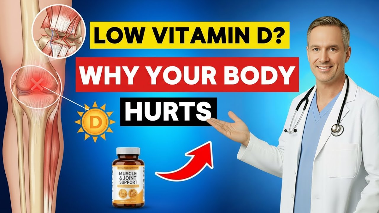 Low Vitamin D? This Is Why Your Body Feels Weak and Painful