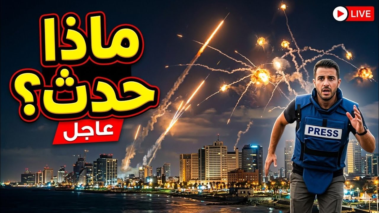 لحظات الرعب في تل أبيب.. شاهد سقوط الصواريخ الإيرانية وتصريحات عسكرية صادمة!
