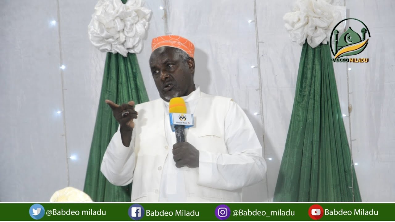 WANABANA PUA ETI MAULIDI BIDAA, HUO UJINGA WENU MUNASEMA MAULIDI BIDAA UISHE - SHEIKH HAMID JONGO