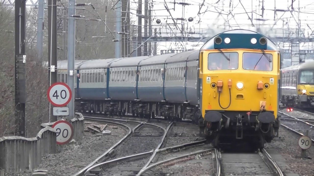 English Electric Class 50 video Compilation
