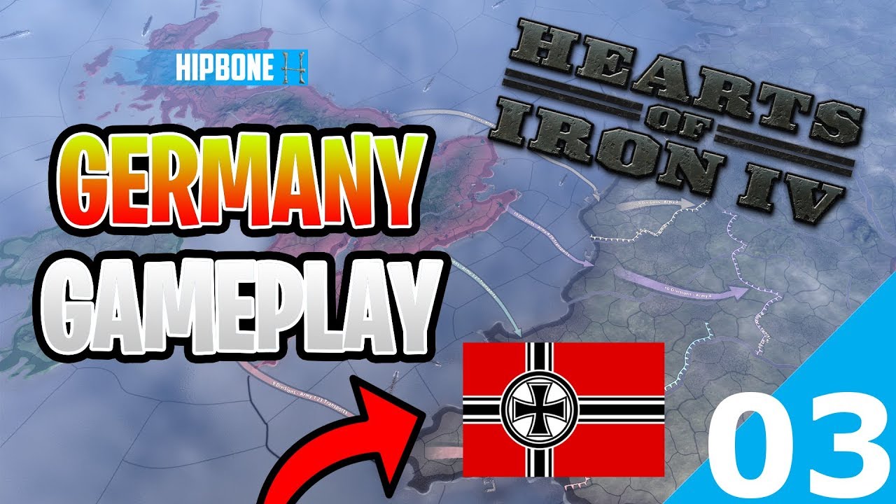 Hipbone Plays - HOI IV Germany #03 - Anschluss & Peace