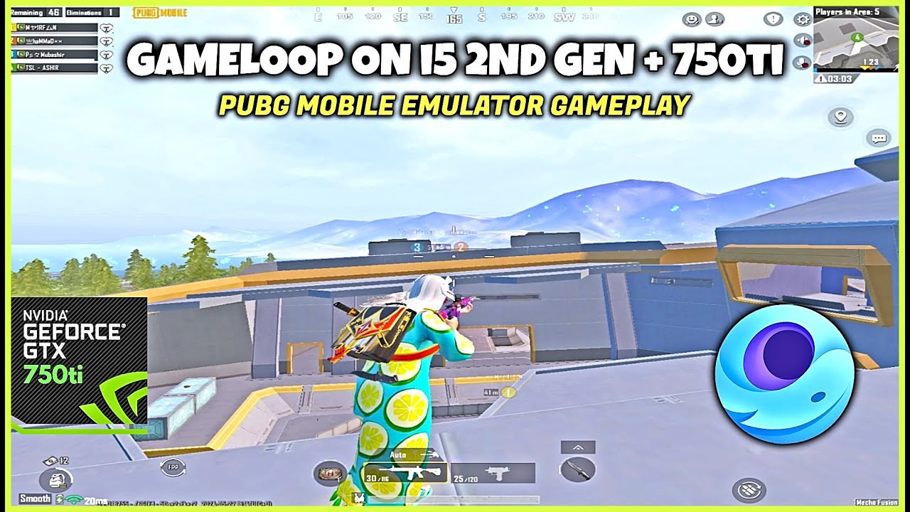 GAMELOOP ON i5 2ND GEN + 750ti | 8GB RAM | PUBG MOBILE EMULATOR GAMEPLAY | LOW END PC | IPAD VIEW