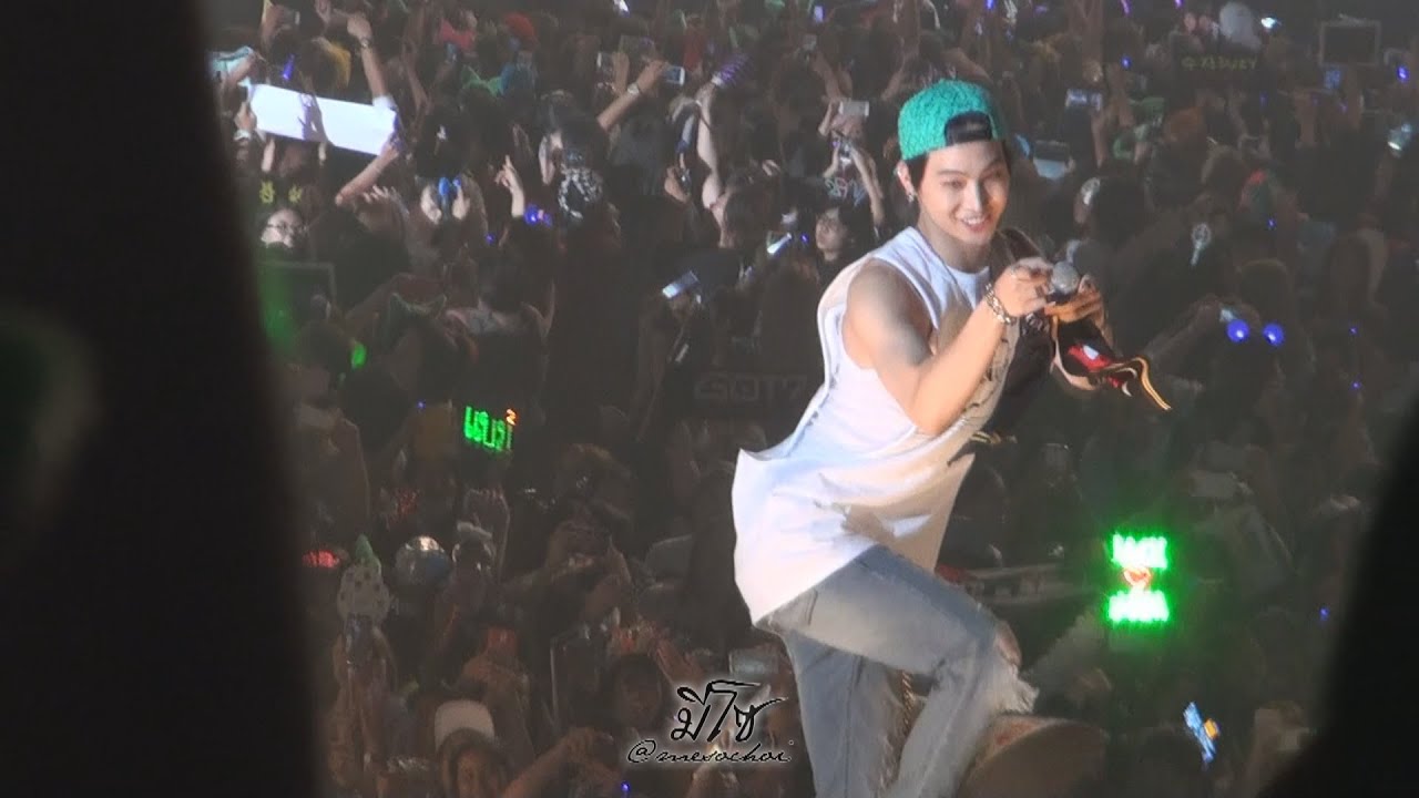 [MS Fancam] 141213 JYP Nation at Bangkok - Nobody (JB&MARK Focus)