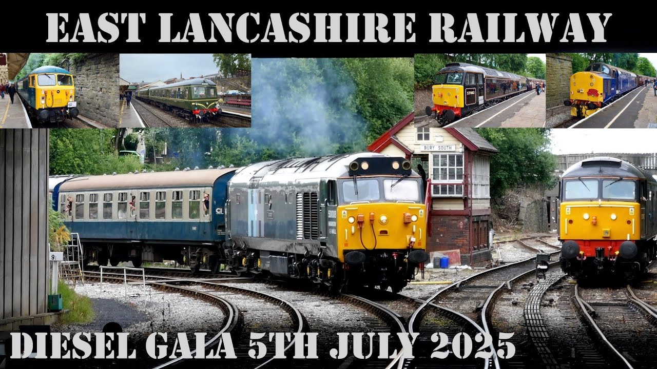 East Lancashire Railway Summer Diesel Gala - July 2025