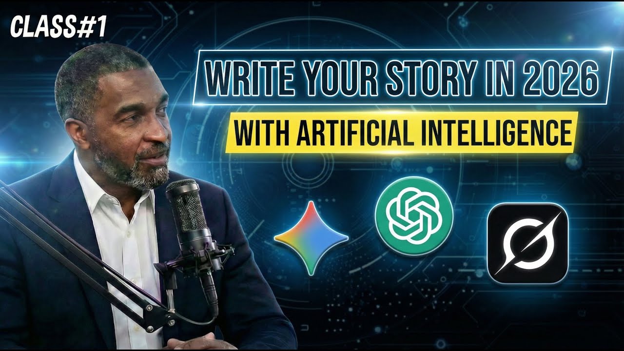 Class #1: How AI Helps You To Write & Publish Your Book?