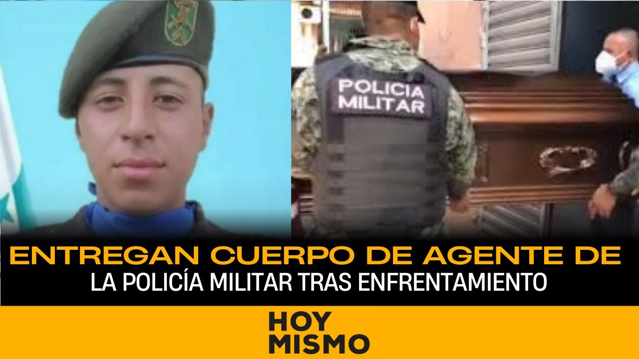 Retiran de Medicina Forense el cuerpo de agente de la Policía Militar que murió en enfrentamiento