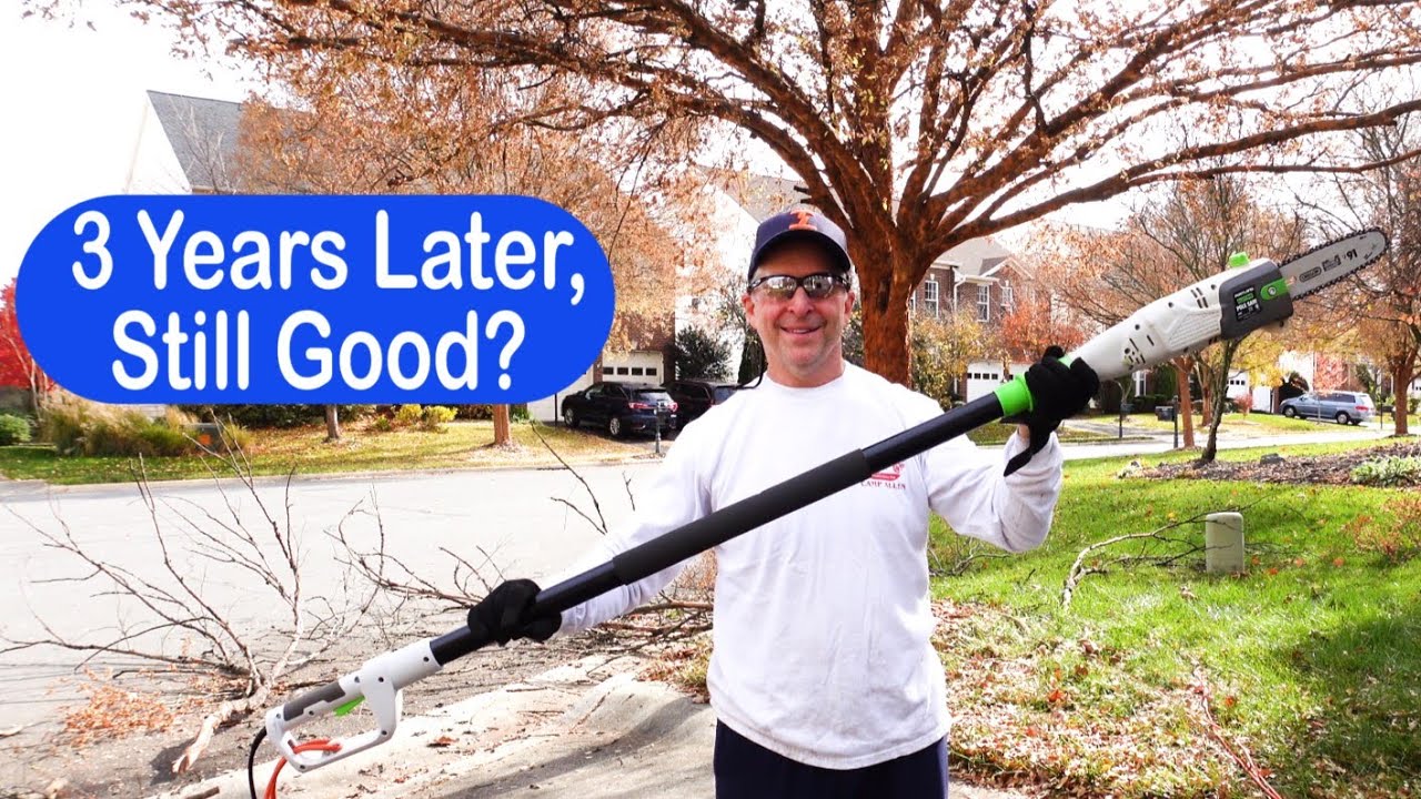 Harbor Freight Pole Chainsaw 3 Years Later - Easy Breakdown & Maintenance are Big Factors