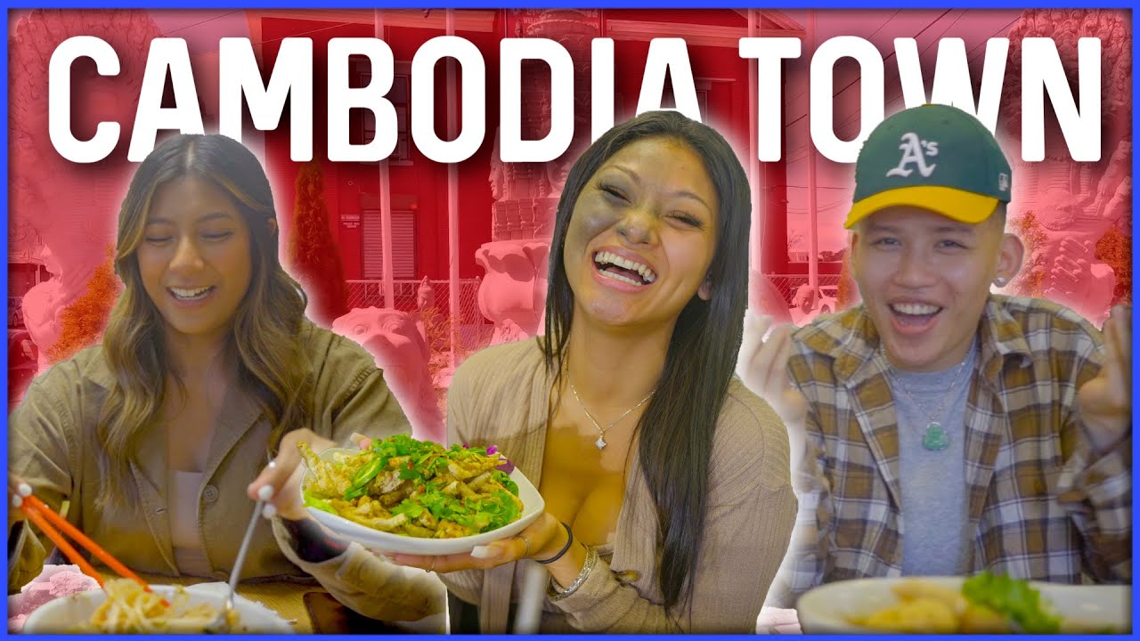Huge Food Tour of the BIGGEST Cambodia Town on the East Coast! PT 2! (Lowell Cambodian Food Tour 2)