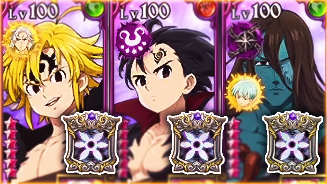 THIS TEAM GREW UP NICELY! OG RED ZELDRIS/ASSAULT MELIODAS/DROLE TEAM IS BACK IN GRAND CROSS PVP!?