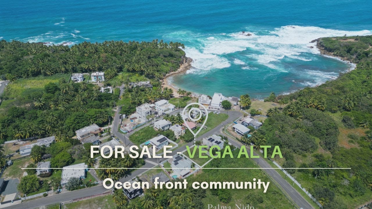 Lot for Sale in Vega Alta | Ocean Front Community