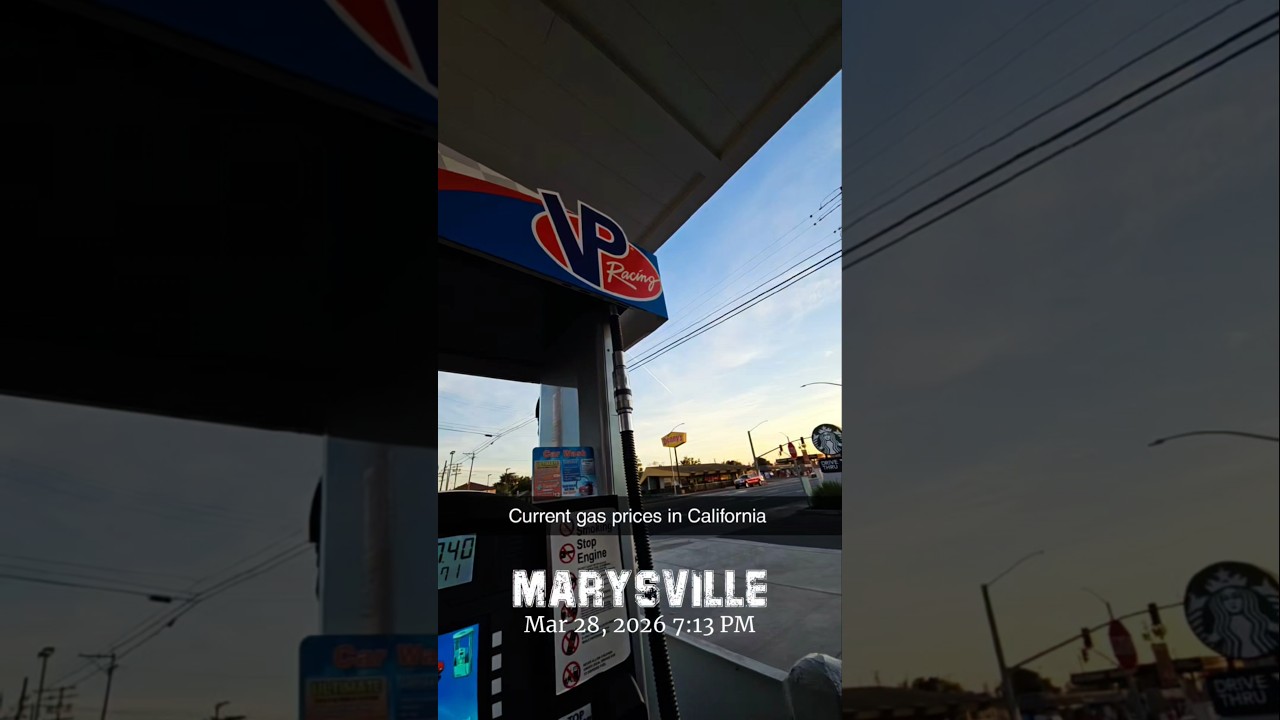 At The New VP Racing Gas Station NorCAl - Current California Gas Prices - Saturday, 3/28/2026