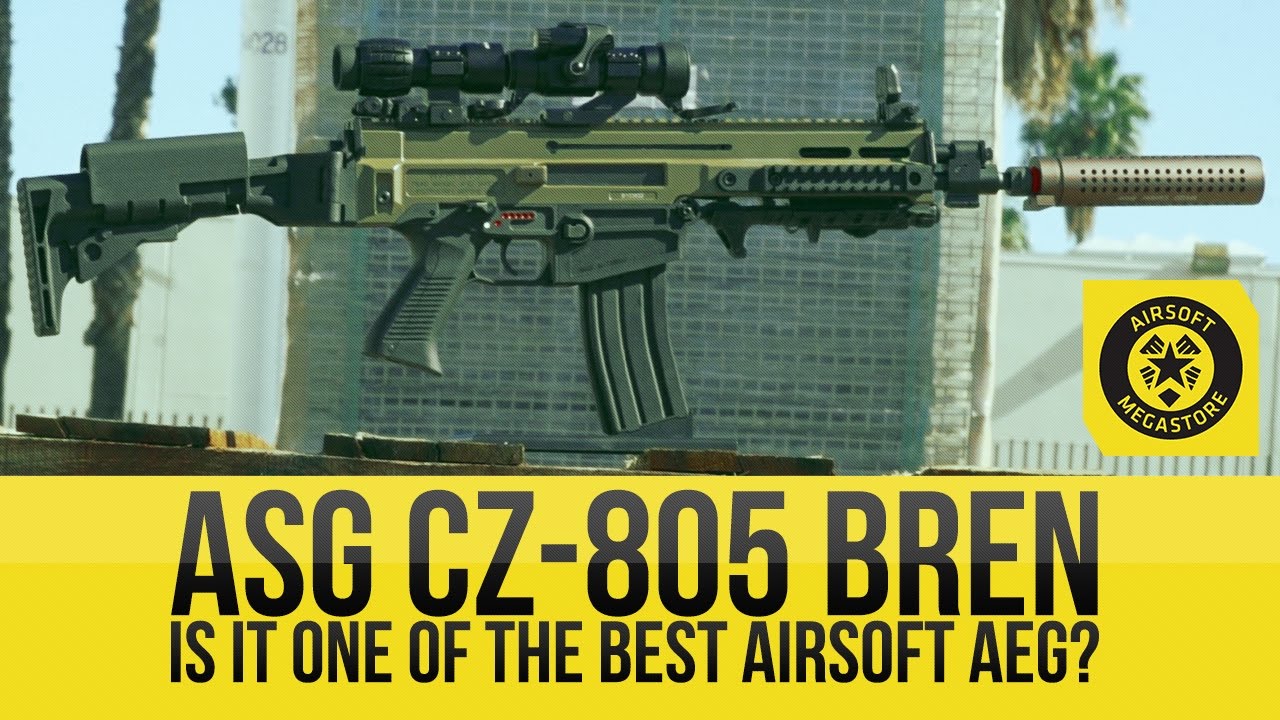 Best Airsoft Rifle??? ASG CZ-805 Bren | Airsoft Megastore TV