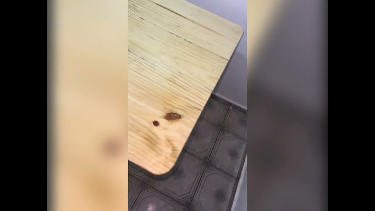 Cubierta de mesa, madera de pino
