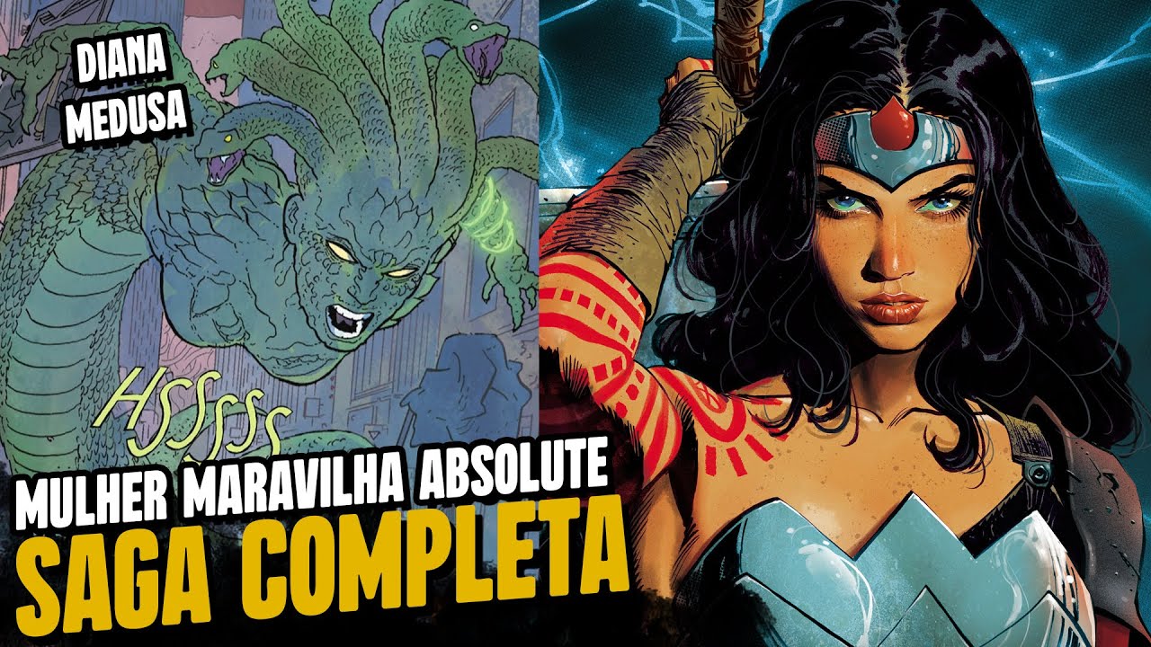 DC SAGAS: MULHER MARAVILHA ABSOLUTE - HISTÓRIA COMPLETA
