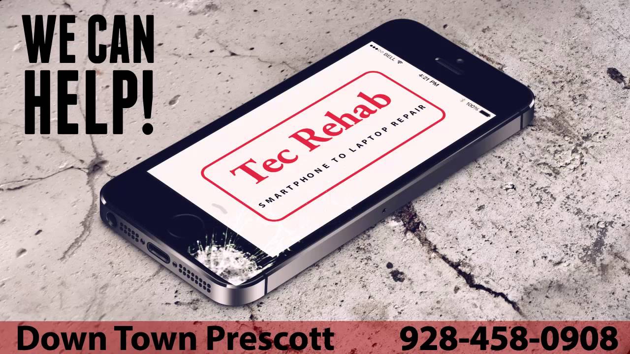 Tec Rehab Prescott AZ iPhone Repair & iPad Repair Commercial