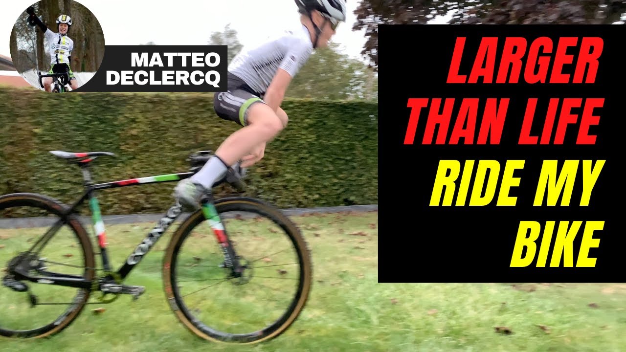 LARGER THAN LIFE - RIDING MY BIKE - Cycling motivation 2020 - Cyclocross motivation 2020
