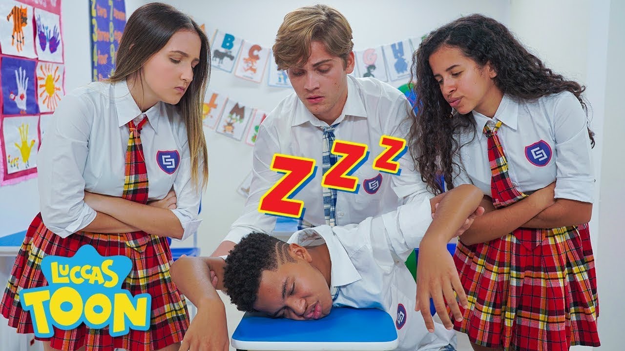 PROBANDO VIRALES CHISTES EN LA ESCUELA FANT&Aacute;STICA / LUCCAS TOON en Espa&ntilde;ol