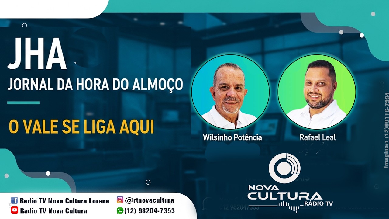 13/03 AO VIVO -  JORNAL DA HORA DO ALMOÇO COM O JORNALISTA WILSINHO POTÊNCIA