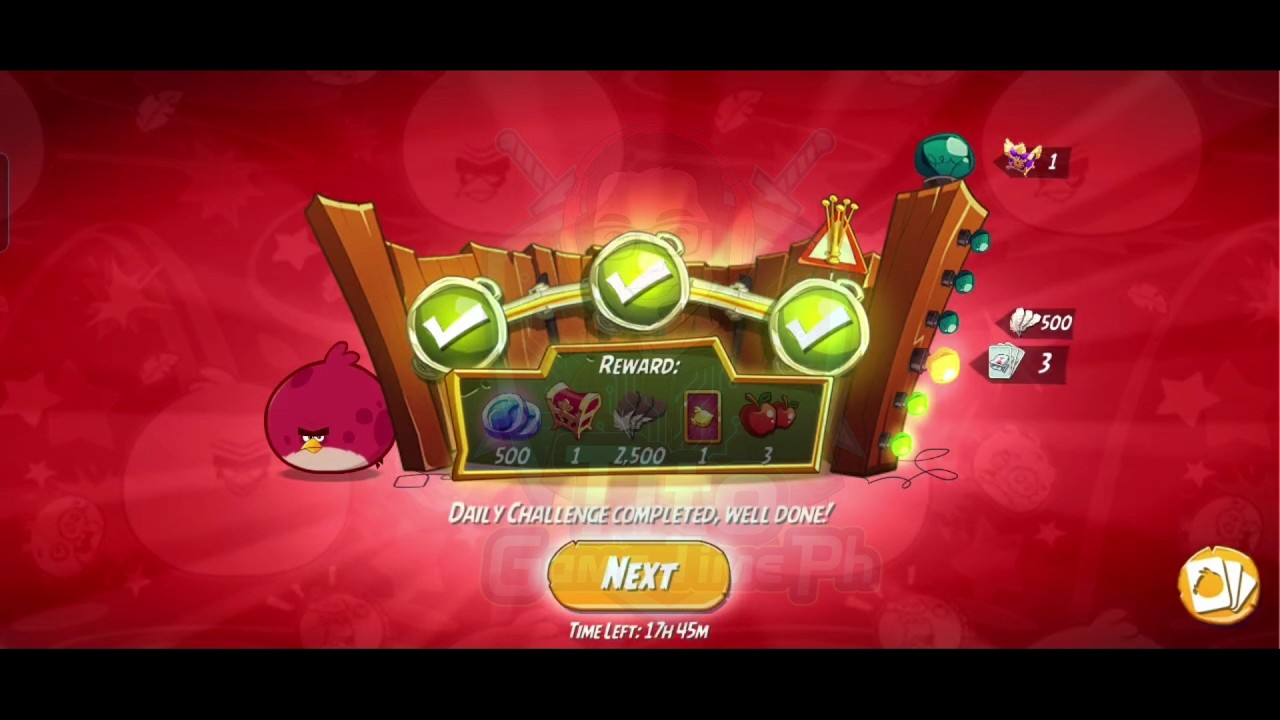 Angry Birds 2 Daily Challenge | AB2 4-5-6 | Terence | 15 March 2026