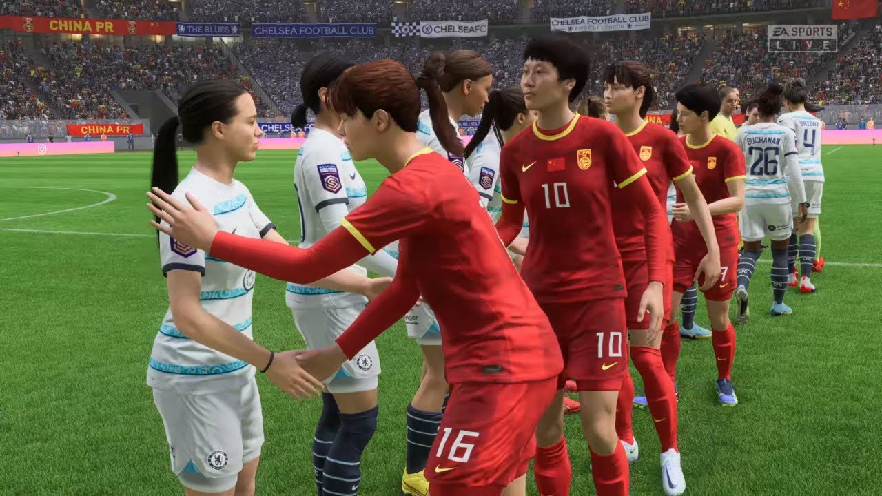 February 3, 2026 - China vs Chelsea - Women's International Friendly - FIFA 23 Gameplay