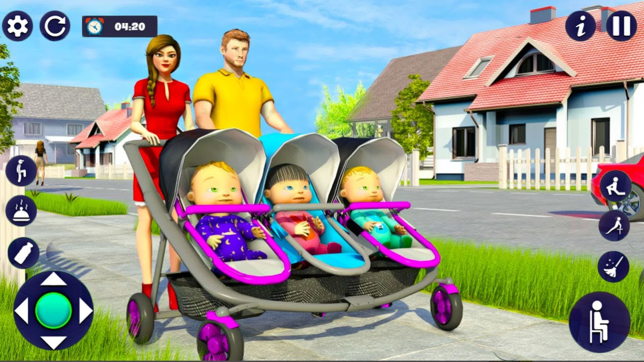 Real Mother Sim 3D Game - Mother Life Simulator 3D - Android Gameplay #1