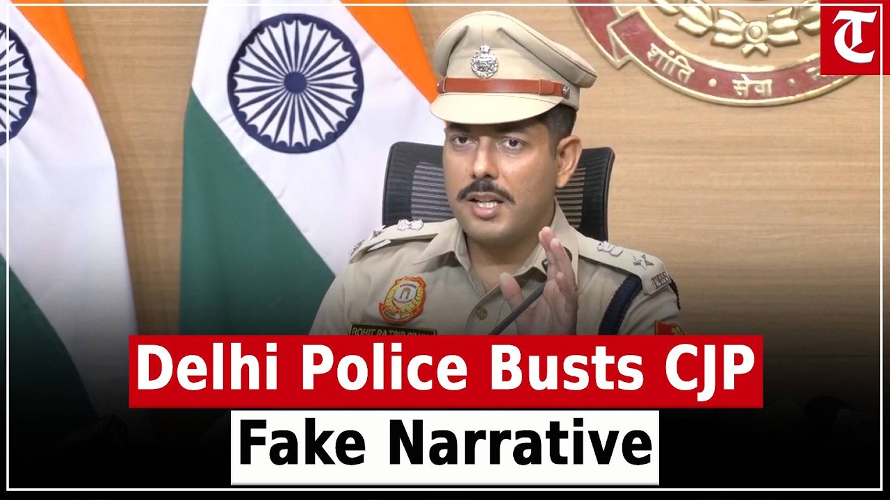 Delhi Police Busts &ldquo;Fake Narrative&rdquo; On CJP Protest, Says 400+ Social Media Handles Blocked