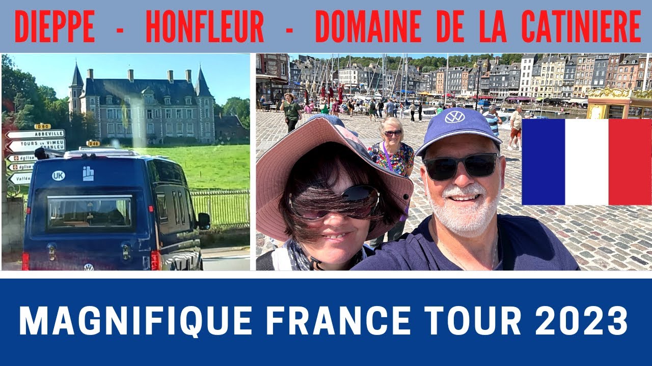 FRANCE CAMPERVAN TOUR Part 2 | Dieppe Aire | Domaine de la Catiniere | Honfleur | Cadac Joe | Vg 575