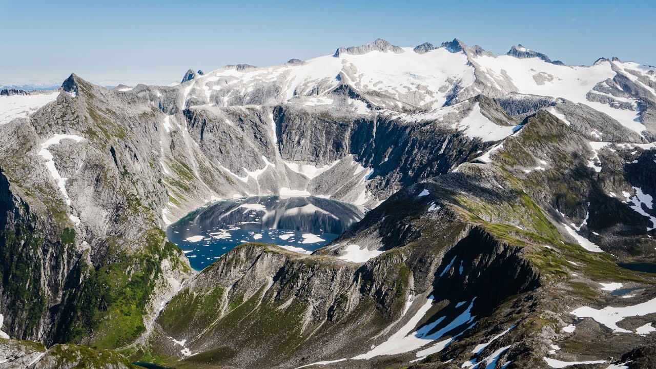 Cross Mountain (Cupula Peak) and Indigo Lake in Sitka, Alaska - GoPro Hiking Video