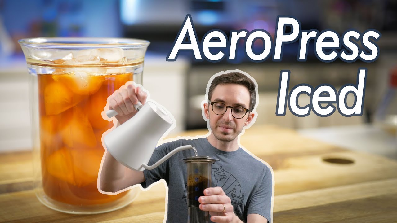 Кофе со льдом AeroPress — рецепт летнего утреннего кофе