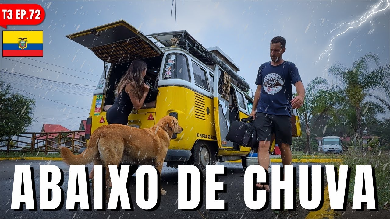 Nossa ROTINA vivendo em uma KOMBI no Litoral do Equador - T3 Ep. 72