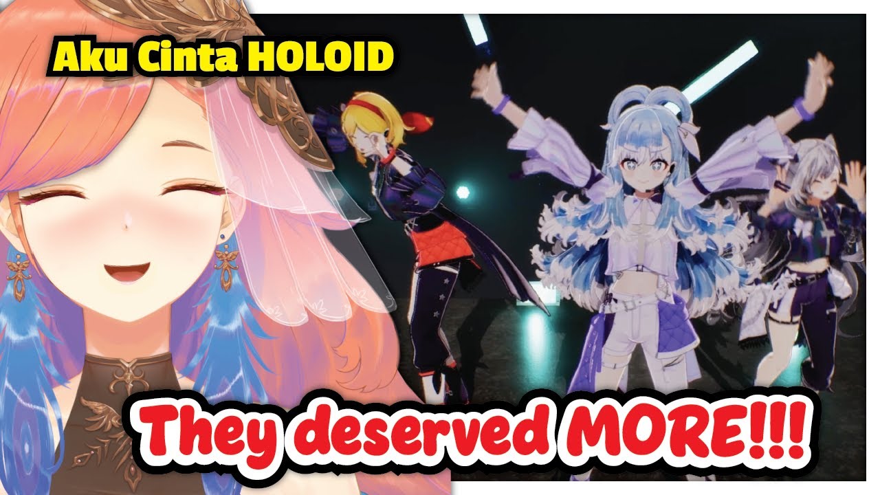 Kiara getting emotional watching Holo ID concert!!!