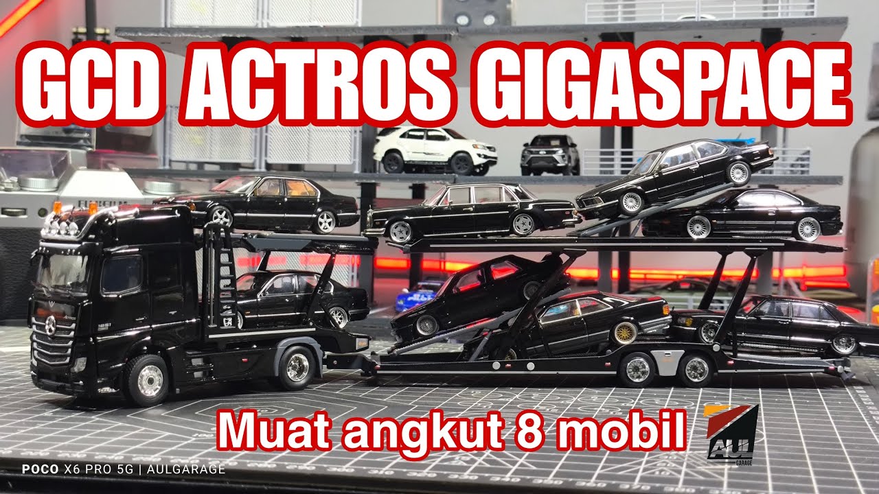 1/64 Mercedes-Benz Actros Gigaspace 4x2 Sattelzugmaschine. by GCD Full Review.
