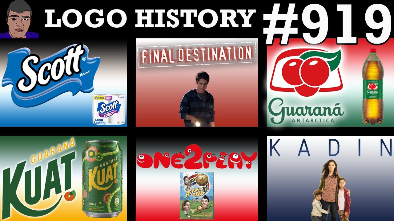 LOGO HISTORY #919 - Scott, Guaraná Kuat, Final Destination, Guaraná Antarctica & More...