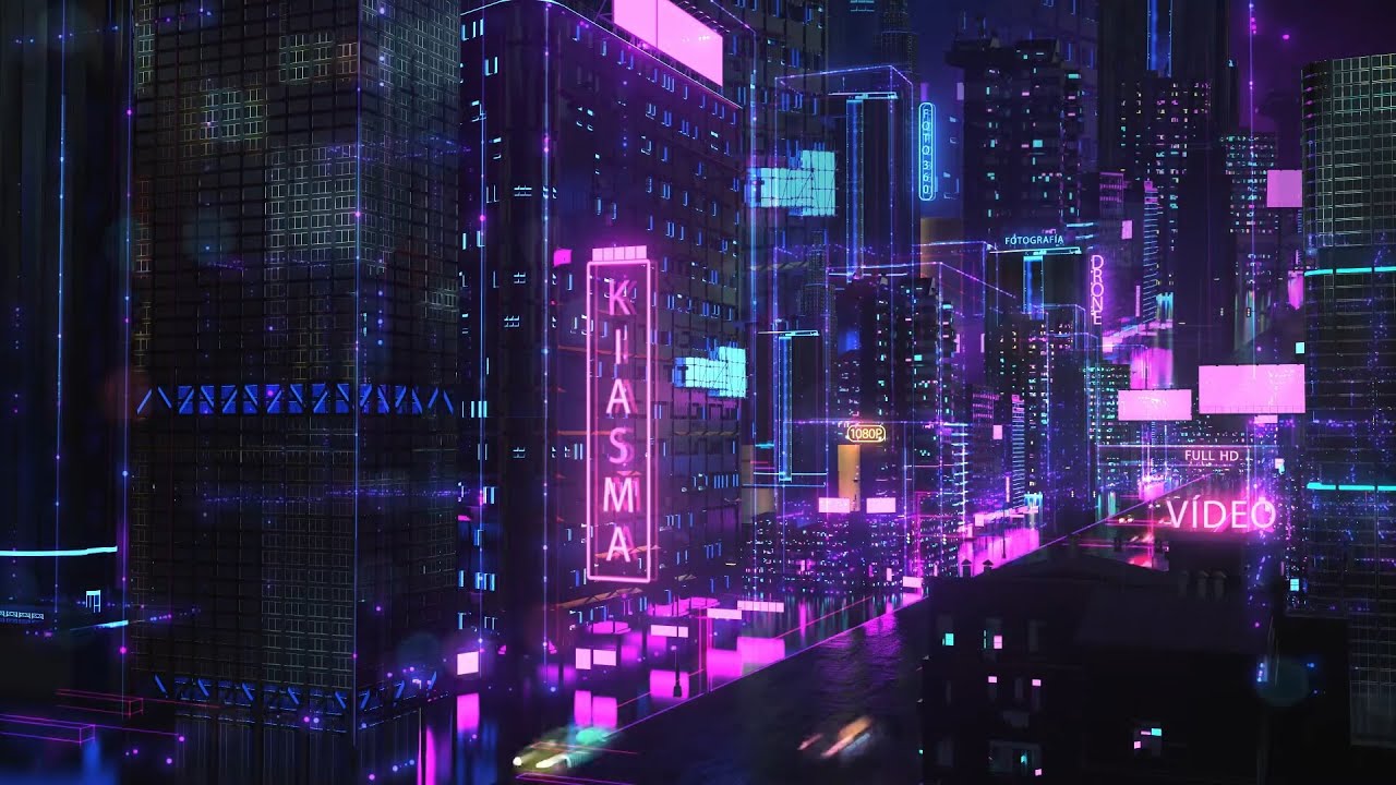 Sleepless Nights | Cyberpunk Ambient Relaxation Playlist | Bladerunner Inspired