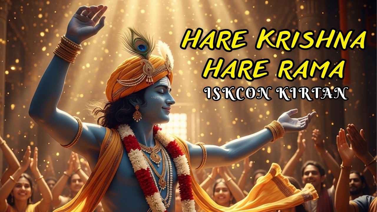 Soulful Hare Krishna Kirtan | ISKCON Bhajan | Peaceful Maha Mantra Chanting | Mahamantra
