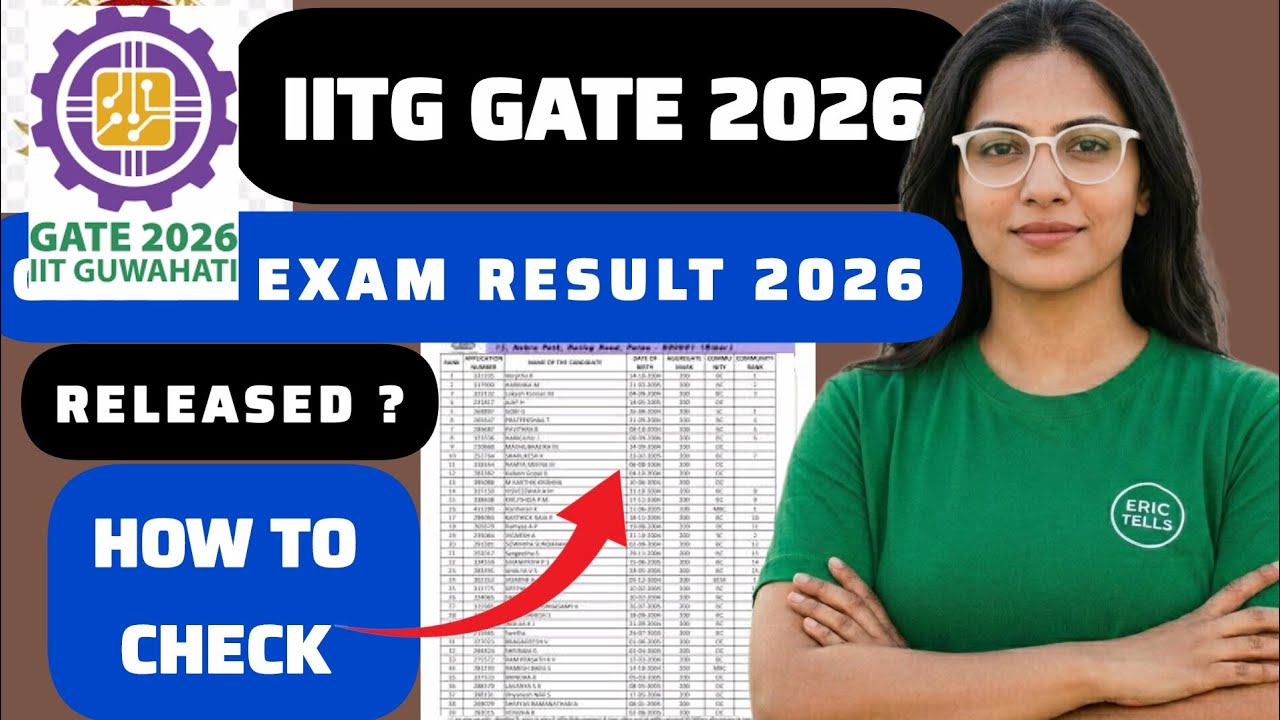 gate result 2026 | gate exam result 2026