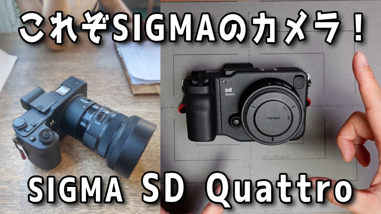 【The SIGMA】これぞシグマのフォビオンカメラ！SIGMA SD Quattro ファーストレビュー【Foveon】