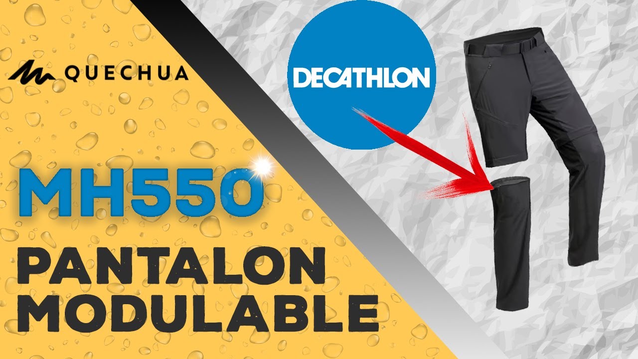 PANTALON MODULABLE MH550 (Version 2024) ! Pour des RANDONNEES avec CONFORT OPTIMAL !
