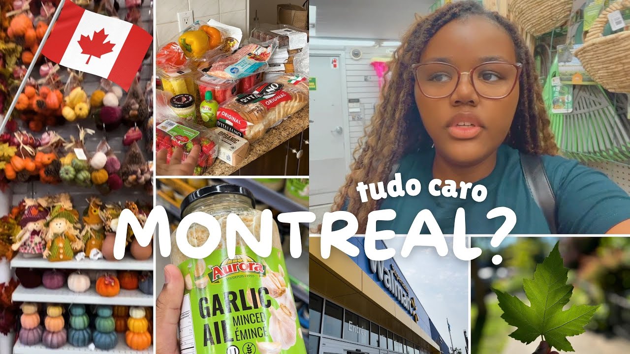 O Canadá é caro?... Mercado WALMART, decoração Dollarama