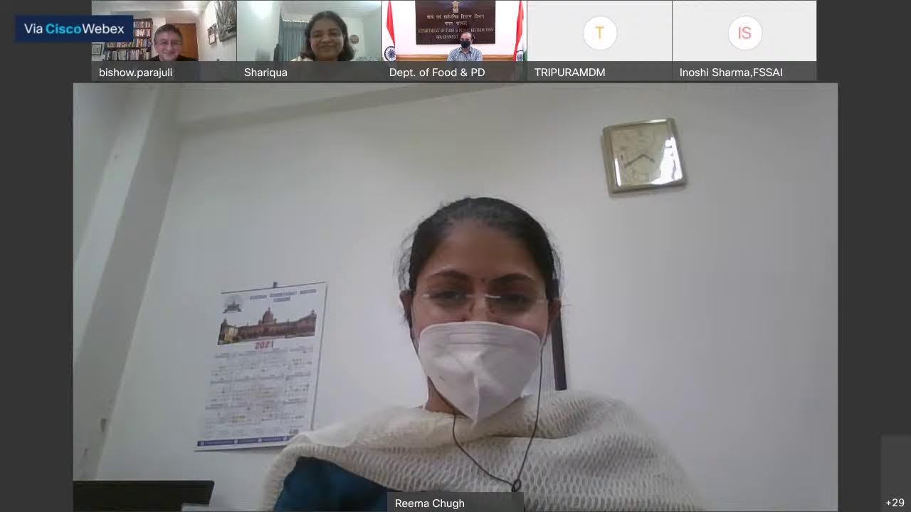 Webinar on 'Rice Fortification : A complementary approach to address Nutritional Anaemia.